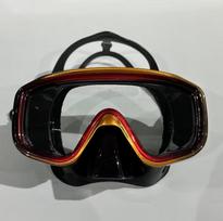 Diving mask Snorkeling swimming mask Freestyle pool scuba diving equipment Panoramic tempered glass gray