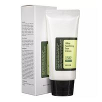 COSRX Aloe Soothing Sun Cream SPF50+ PA+++ 50 ml - Wielofunkcyjny krem ochronny w wysokim filtrem UV