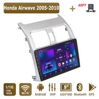 Android Carplay Automobilio Radijas Honda Airwave 2005-2010 Multimedia Grotuvas Galvos Vienetas Stereo GPS Navigacija BT WIFI 2+32GB 1+16GB white