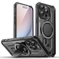 Magnetic Ring Holder Phone Case for IPhone 16 15 Plus 14 13 12 11 Pro Max XS XR X 7 8 Plastic Hard Shell Protective Cover iPhone 7(8) juoda