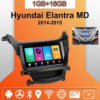 Android Carplay Car Radio For Hyundai Elantra MD 2014-2015 Multimedia Player Head Unit Stereo GPS Navigation BT WIFI 2+32GB 1+16GB orange