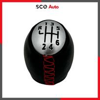 Gear Knob for Dacia Duster Gear Shifter for Renault Fluence Megane MK3 328650024R Red Stitched