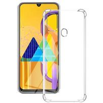 For Samsung Galaxy M30s Case silicone soft shockproof transparent Back Cover For GalaxyM30S Clear Phone Cases Funda Coque Covers For Samsung M30s blue