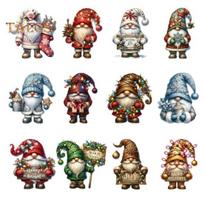 12/24 vnt Kalėdų pakabukas, medinis nykštukas, pakabinamas papuošalas Lengvai pakabinamas Kalėdų eglutės dekoras Kalėdų vakarėlio scenos išdėstymui 12pcs brown
