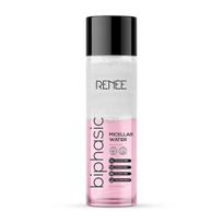 RENEE Dvifazis micelinis vanduo- Lengvas makiažo valymas, Atkemša poras ir Prisotintas žaliosios arbatos ir Be alkoholio ir be parabenų, 120 ml white
