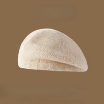 Japanese wool knitted beret fashionable and versatile autumn and winter Korean style small fashionable and versatile painter's hat with large