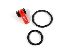 Fuji EHKM-OR Adjustable Plastic Hook Keeper Orange (5302) white