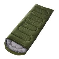 Lauko Kempingas Suaugusiųjų Sutirštintas ir Šiltas Nešiojamas Lengvas Vandeniui Atsparus Itin lengvas Medvilninis Miegmaišis ArmyGreen-0.7kg gray