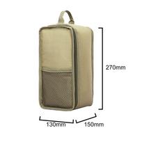 5L Kerosene Lamp Storage Bags Camping Lantern Storage Pouch with Pocket Light Bags Outdoor Tools Lighthouse Protector Cover Case CHINA beige