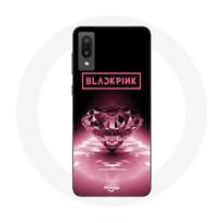 Coque Maniacase pour Samsung Galaxy A02 blackpink diamond noir et rose