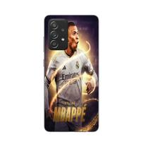 Dėklas - Maniacase - Galaxy A52 - Kylian Mbappe - Juodas - Minkštas juoda