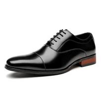 2024 Genuine Leather Oxford Shoes for Men High Quality Dress Shoe Wedding Formal Business Shoe Gentlemen's Office Leather Loafers Men 39