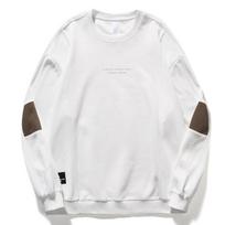 American Trendy Brand Heavy Retro Crew Neck Sweater Men'S Loose Large Size Autumn And Winter Contrasting Color Splicing Casual Sports Jacket Tide M balta
