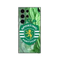 Coque Samsung Galaxy S24 ULTRA SCP SPORTING PORTUGAL FOND VERT Maniacase žalia