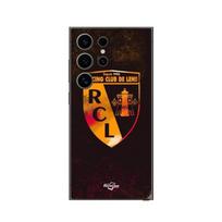 Coque - Maniacase - Samsung Galaxy S24 Ultra - Orange - Noir - Souple juoda