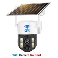 2025 m. nauja saulės kamera 4G/WiFi lauko vandeniui atspari IP kamera PIR žmogaus aptikimo CCTV saugumo apsauga, įmontuota baterija su saulės kolektoriumi WIFI Camera