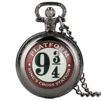 Steampunk kvarcinis kišeninis laikrodis 80 cm grandinėlių kolekcija Retro suvenyrų dovanos gray