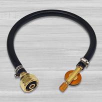 Outdoor Camping Gas Stove Gas Refill Adapter Copper Gas Flat Tank Coupler Adaptor Valve Braided Hose Gas Adapter Connection Hose CHINA