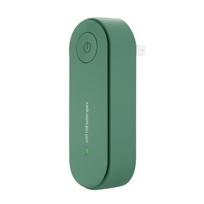 US Plug Negative Generator Wall Plug-in Air Purifier Home Deodorant Machine žalia