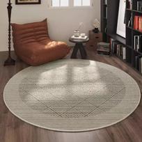 Blanket Fashion Round Bedroom Bedside Living Room Study sSofa Coffee Table Washer Velvet Anti-dirt Anti-Slip Blanket 1000MMX1000MM gray
