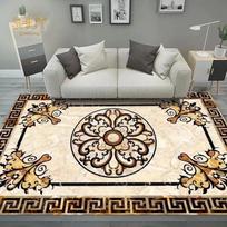 Gold Luxury Carpet for Living Room Sofa Decoration Large Area Custom High Quality 180x280 Felt Rugs Anti-skid Washable Floor Mat 30x50cm-12x20in gray