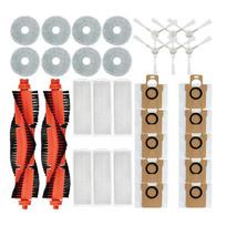 For Xiaomi Mijia M30 Pro Robot Vacuum Cleaner Main Side Brush Hepa Filter Mop Choth Dust Bags Spare Parts Accessories