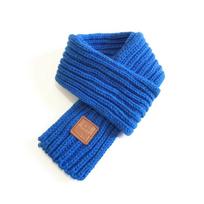 Cute Knitted Neckerchief Dog Warm Scarf Pet Scarf Pet Bib Dog Accessories žalia