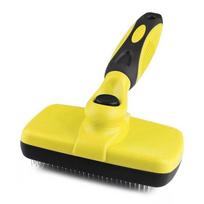 New Multi-purpose Needle Comb for Dog Cat Yokie Puppy Pets Comb Brush Dog Hair Remover Rake Comb Pet Beauty Grooming Tool geltona