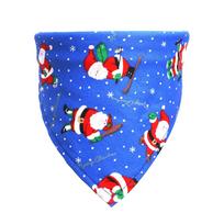 Christmas Pet Saliva Towel, Dog Scarf, Cat Decoration Scarf, Pet Decoration raudona