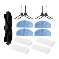 13PCS for Laresar Mars01 / Lubluelu SL68 Vacuum Cleaner Replacement Parts Main Side Brush Hepa Filter Mop Cloth CHINA