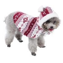 „Kalėdinis naminių gyvūnėlių flanelinis briedžio kyšulys: Šiltas šuns ir katės kostiumas rudeniui ir žiemai Christmas Blanket Pet Cape; XS
