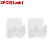 1/16 vnt. Stiprūs Užuolaidų Karnizo Laikikliai Kabliukai Lipnūs Sieniniai Užuolaidų Fiksavimo Spaustukai Pakabinimo Stovas Kabliukas Spintelės Vonios Kabliukas