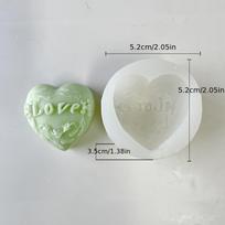 1PC Rose Cake Silicone Mold Valentine's Day Handmade Soap Mold DIY Mold Candle Mold Pastry Soap Aromatherapy Mold gray