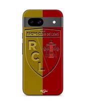 Case - MANIACASE - Google Pixel 8a - Soft - Yellow and red logo - Daily protection juoda