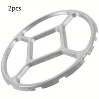 2pcs Wok Pan Support Rack Small Stove Pot Burners Wok Rack Auxiliary Support Gas Round Bottom Stand Alloy Rings Grill Top 15.4cm 2pcs sidabras