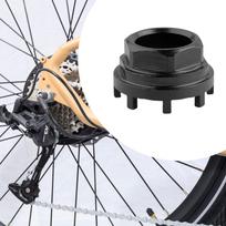 Bicycle BB Cup Removal Tool with Lockring Extractor for Bottom Bracket Bottom Bracket black