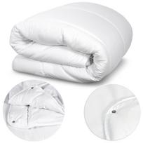 2x Poduszka + Kołdra 4 PORY ROKU Antyalergiczna Mikrofibra Silikon Różne Rozmiary 140x200 balta