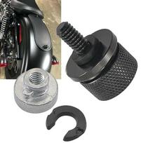 Montavimo rankenėlės dangtelis Motociklo sėdynės varžto veržlė rinkinys 1/4-20'' sriegis
