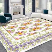 Living Room Carpet Light Luxury French Retro Senior Coffee Table Bedroom Bed Mat Waterproof Anti-fouling Free Wash New 140*200cm gray