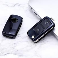 TPU raktų dėklas Volkswagen : Tinka Polo, Lavida, Bora, Sagitar, Tiguan, Scirocco, Santana. black
