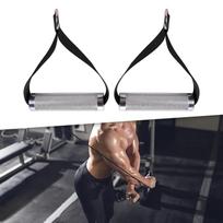 Replacement Exercise Resistance Bands Handles Grips Anti Slip Handle Multifunctional 14cm for gray