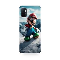 Case for Oppo A32 super mario bros Mario juoda