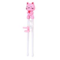 Training Chopsticks Ergonomic Cartoon Easy To Clean Fun Effective Learning Tool Baby Practice Chopsticks ADM white