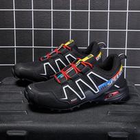Fashion Men Lockless Cycling Shoes Mountaineering Cross-Country Anti-Collision Outdoor Casual Shoes Casual Sports Casual Shoes 39 juoda