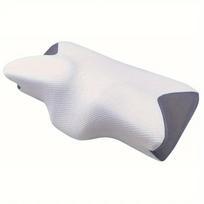 Memory Foam Pillows Ergonomic Neck Support Pillow For Pain Relief High Elastic Soft Washable Pillows Bedding Home white