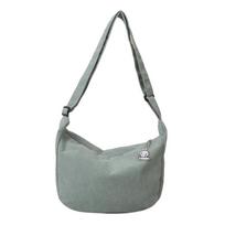 Lazy Wind Everything Japanese Literary Single Shoulder Crossbody Student Casual Female Simple Dumpling Bag