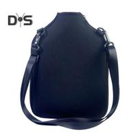 Piklbolo raketės krepšys moterims, crossbody teniso krepšys, vandeniui atsparus piklbolo raketės sling krepšys piklbolo priedams juoda