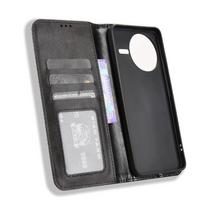 For Xiaomi Redmi K80 Fusion Flip PU Leather Wallet Shockproof Phone Case For Xiaomi Redmi K80 Pro K 80 Anti-Fall Coque Redmi K80 juoda