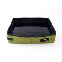 Portable foldable litter box Cat toilet Waterproof foldable cat potty box Pet cat supplies Large size black
