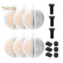 Katės vandens fontano filtras Pakeičiamas automatinis augintinio vandens dozatorius Aktyvuotos anglies filtravimo sistema su kempinėmis XCHO 6pcs